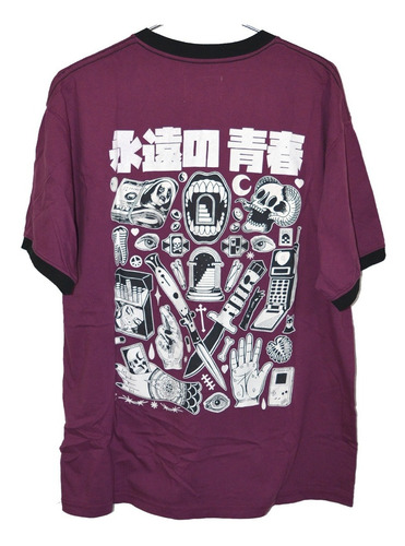Remera Vieja Scul Tattoo Grande Japan