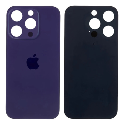 Tapa Cristal Trasero Apple iPhone 14 Pro Morado Nuevo