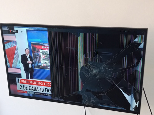 Smart Tv Full Hd Samsung 40 Pulgadas Pantalla Rota