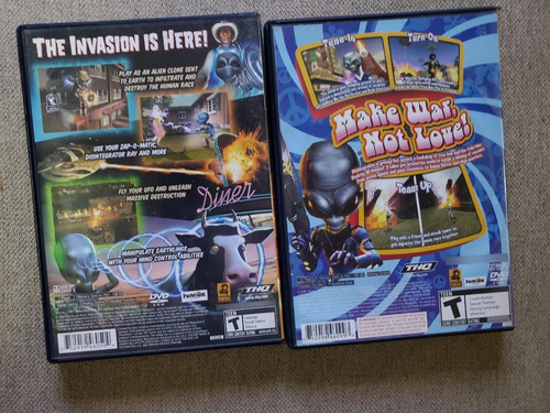 Destroy All Humans! 1 Y 2 - Ps2 Completos (Usado)