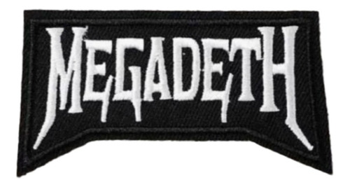 Parche Megadeth Bordado Bandas De Rock Trash Metal 