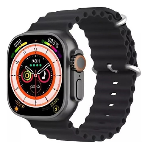Smart Watch Kd99 Ultra 2023 Negro - Carga Magnetica