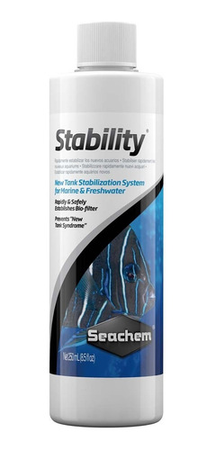 Seachem Stability 250ml Acelerador Biologico Madurador