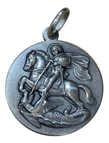 Medalla Plata 900 San Jorge 30 Mm