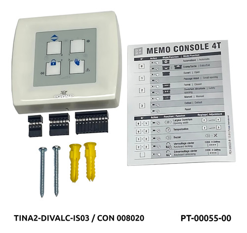 Selector 4t Func Operador Tina/divalc/iso Con 008020