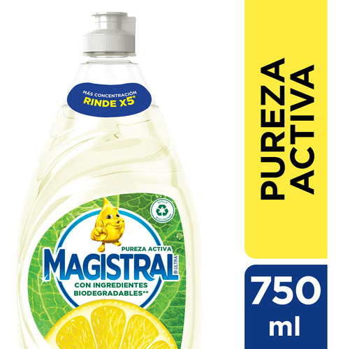 Deteregente Magistral Pureza Activa  750ml
