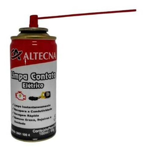 Limpa Contato Elétrico Eletrônico Spray 100ml-altecna