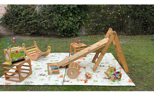 Alquilamos Plaza Blanda Para Cumpleaños!!!juegos Montessori