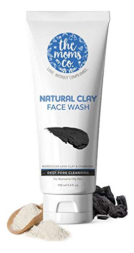 The Moms Co. Natural Clay Face Wash (3.4 fl Oz)