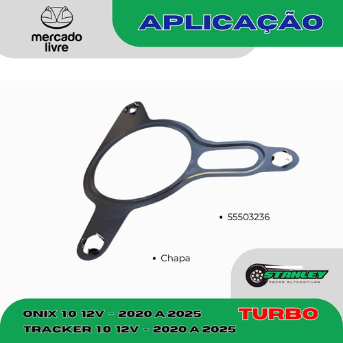 Junta Bomba Vácuo Onix Turbo 1.0 12v Flex 3cc 2020/2025