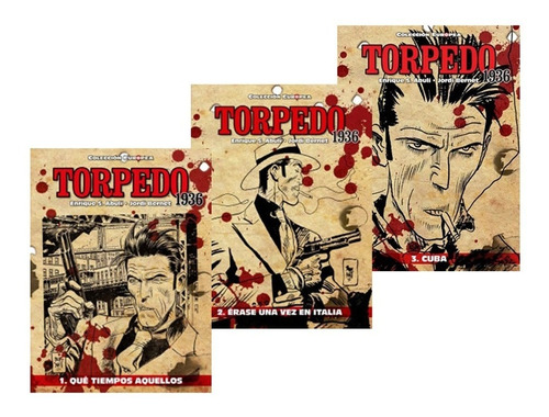 3 Comics Torpedo 1936 