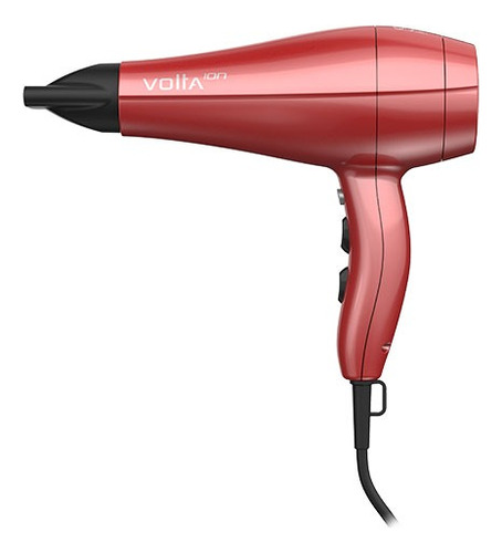 Secador De Pelo Ga.ma Italy Volta Ion 2300w 2 Velocidades Color Rojo