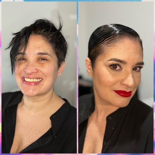 Imagen 3 de 10 de Maquillaje Y Peinado A Domicilio