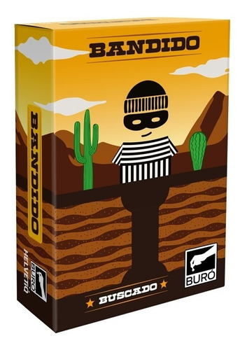 Imagen 1 de 6 de Juego De Mesa Bandido Bureau Muy Lejano