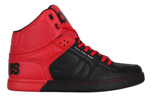 Tenis Osiris Bota Skate Nyk 83 Clk Rojo Negra