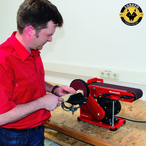 Imagen 5 de 10 de Pack Set De 3 Lijas De Banda 100 X 915mm Einhell Tc-us 400