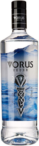 Vodka Tetradestilada Vorus Garrafa 1l