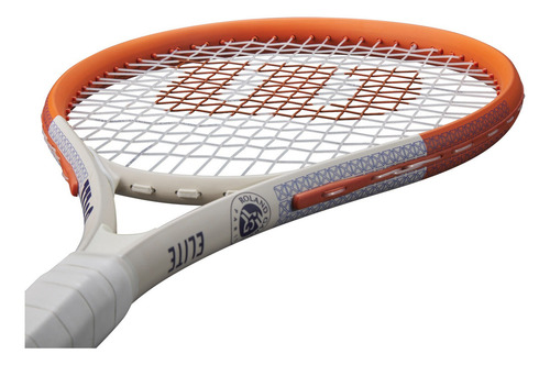 Raquete De Tênis Wilson Roland Garros Elite Cinza 275g L2 L3 Tamanho Da Empunhadura L2 1-4
