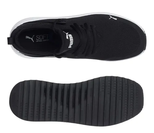 Puma children's pacer next cage trainers black/navy/white sale