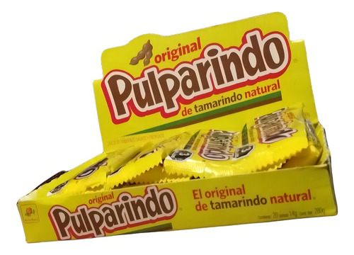 Dulce De Tamarindo Dulces De La Rosa Pulparindo Caja De 280g