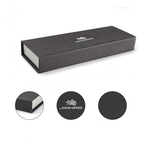 Estojo Box Caixa Jinhao Para Caneta Presente Luxo + Case Cor Preto