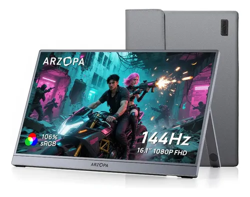 Monitor Gamer Portátil Arzopa Z1FC de 16.1