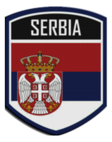 Parche Termoadhesivo Emblema Serbia