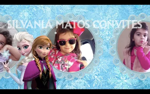 ▷ Vídeo Convite Frozen 2, Whatsapp