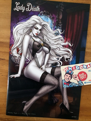 Comic - Lady Death Mischief Naughty Chatzoudis Firma Pulido