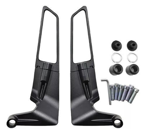 Z Alerón De Espejo Universal Ajustable Para Motocicleta, 1
