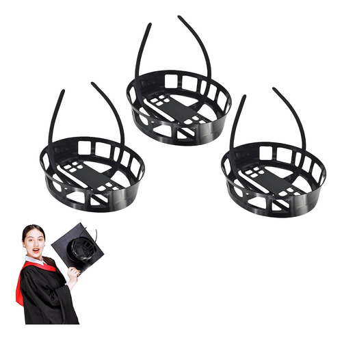 3pcs Porta Gorras De Graduación,soporte Para Birrete