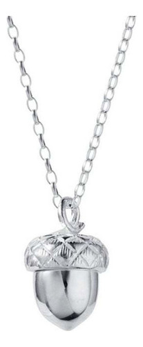 Collar Con Colgante De Bellota Con Forma De Corazón De Piña,