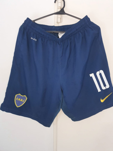 Short Boca Juniors Nike Utileria 2015 #10 Carlos Tevez