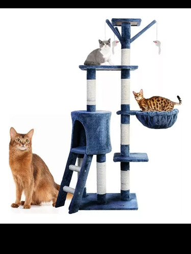 Torre 3 Pisos Para Gato