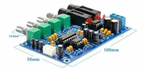 Modulo Amplificador De Microfono Con Reverb Xh-m173 Pt2399