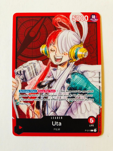 Uta P-011. Leader. One Piece.