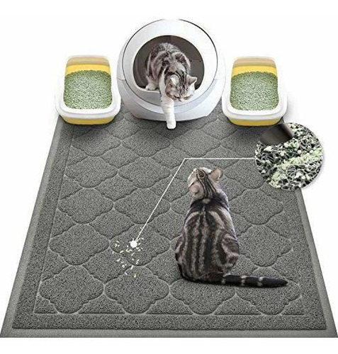 Wepet - Alfombrilla Para Arena Para Gatos Jumbo, Alfombra Pa