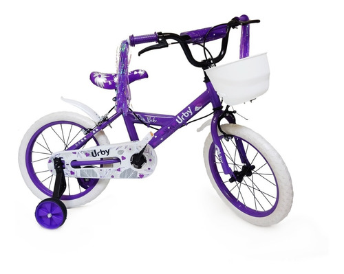 Bicicleta Infantil Rodado 16 Regulable Ruedas Reforzadas 
