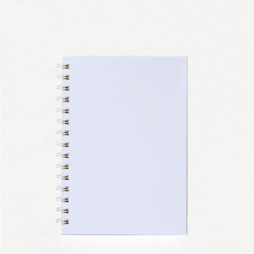 Cuaderno Blanco Tapa Flexible A6 (10x15) 80 Hojas Ecologico 