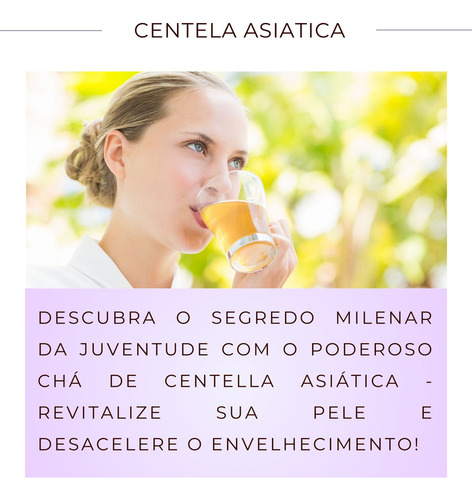 Folhas Seca Centella Asiática - Pura Centela-da-ásia Natural