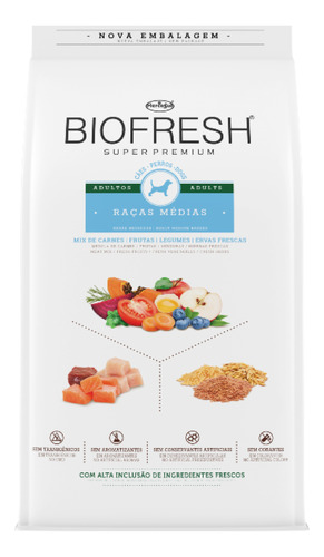 Alimento Biofresh Super Premium Adulto Mediano 15kg + Regalo