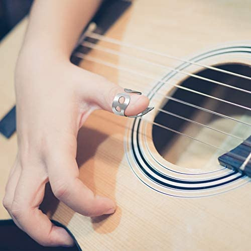 15 Piezas De Púas De Guitarra Banjo, Púas De Dedo Pulgar De