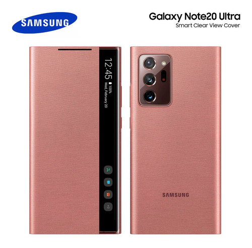 Case Samsung Galaxy Note 20 Ultra S-view Flip Cover Original