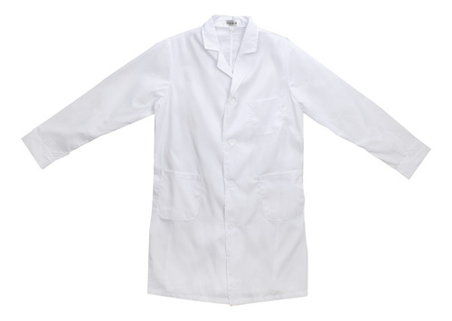 Bata De Laboratorio Blanca Para Hombre, Uniforme De Enfermer