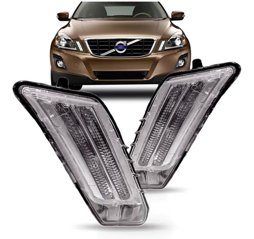 Par Farol Milha Volvo Xc60 2008 A 2014 Daylight