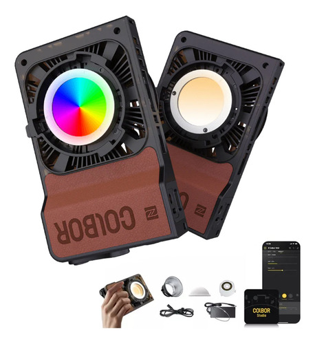 Iluminador Led 60w Rgb Colbor Wonder W60r 2700k-6500k