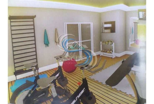 Imagem 6 de 15 de Apartamento 1 Dormitório Em Praia Grande - Vila Caiçara - V2220