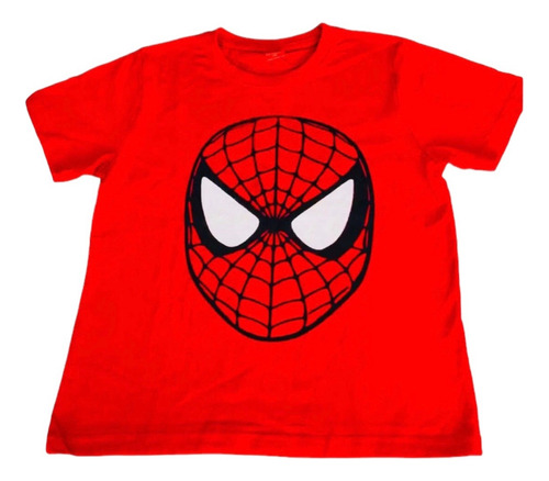 Polera Niño Diseño Spiderman Talla 8.