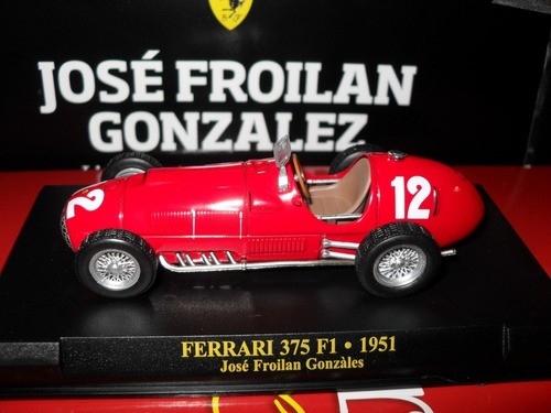 Ferrari F375-froilan Gonzalez-mundial F1-1951-1/43-altaya