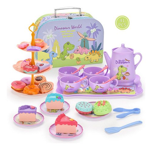 V Inicio Juegos Niños Té De La Tarde Pastel De Postre,